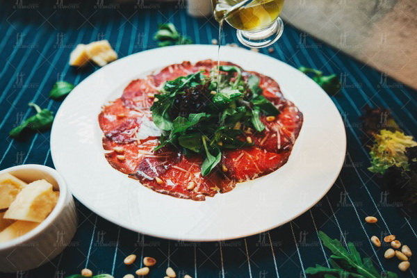 Beef carpaccio
