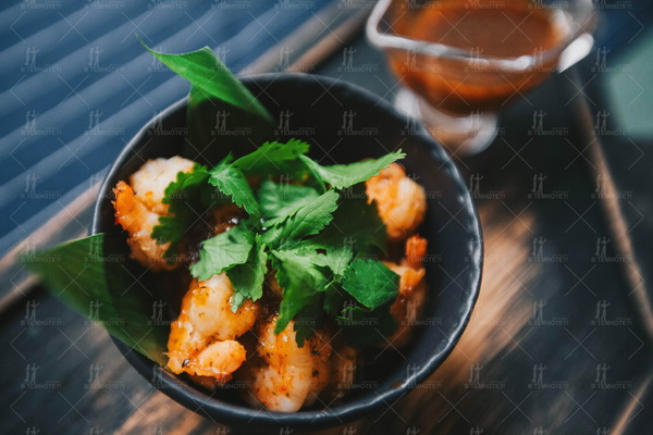 Grilled shrimps