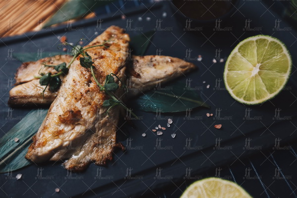 Grilled mackerel